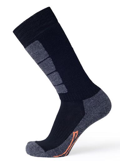 Термоноски NORVEG  высокие Winter Socks 70%  шерсть мериносов, 42-44, Черный