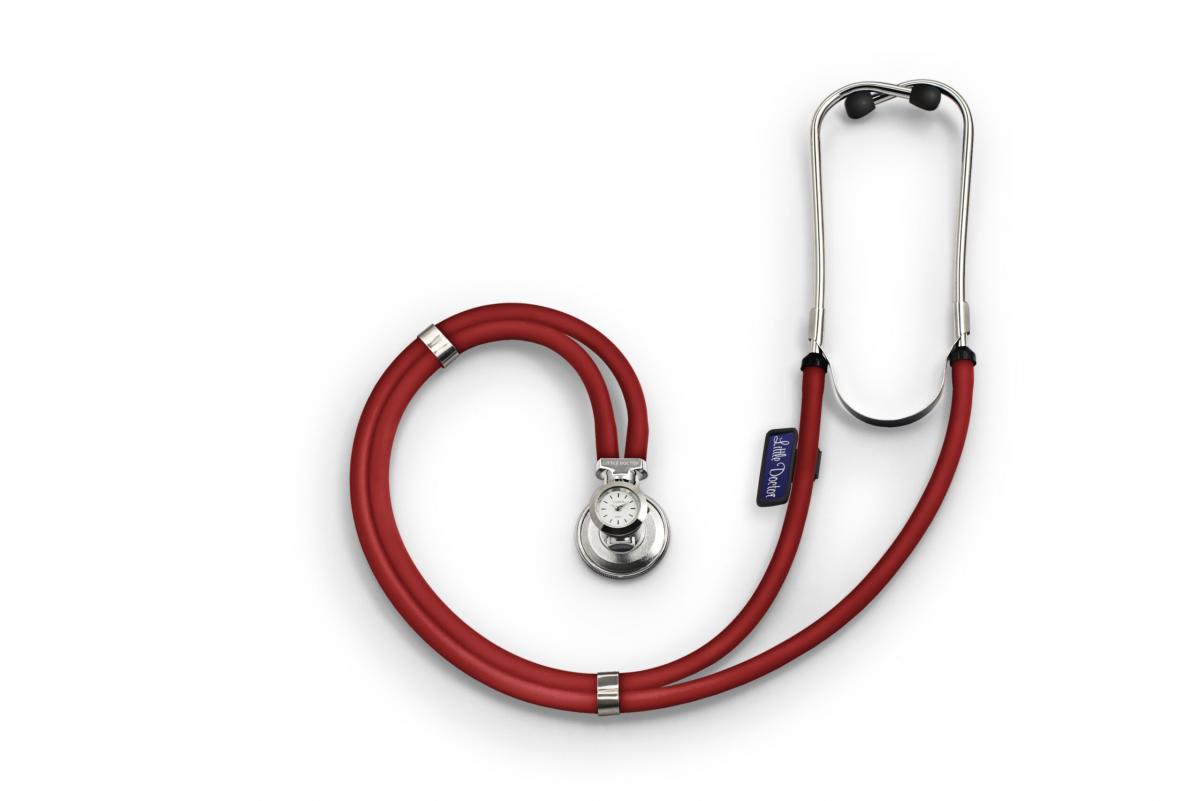 стет LD-SteTime 56 см c часами С ХАРАКТЕРИСТИКАМИ (красный)