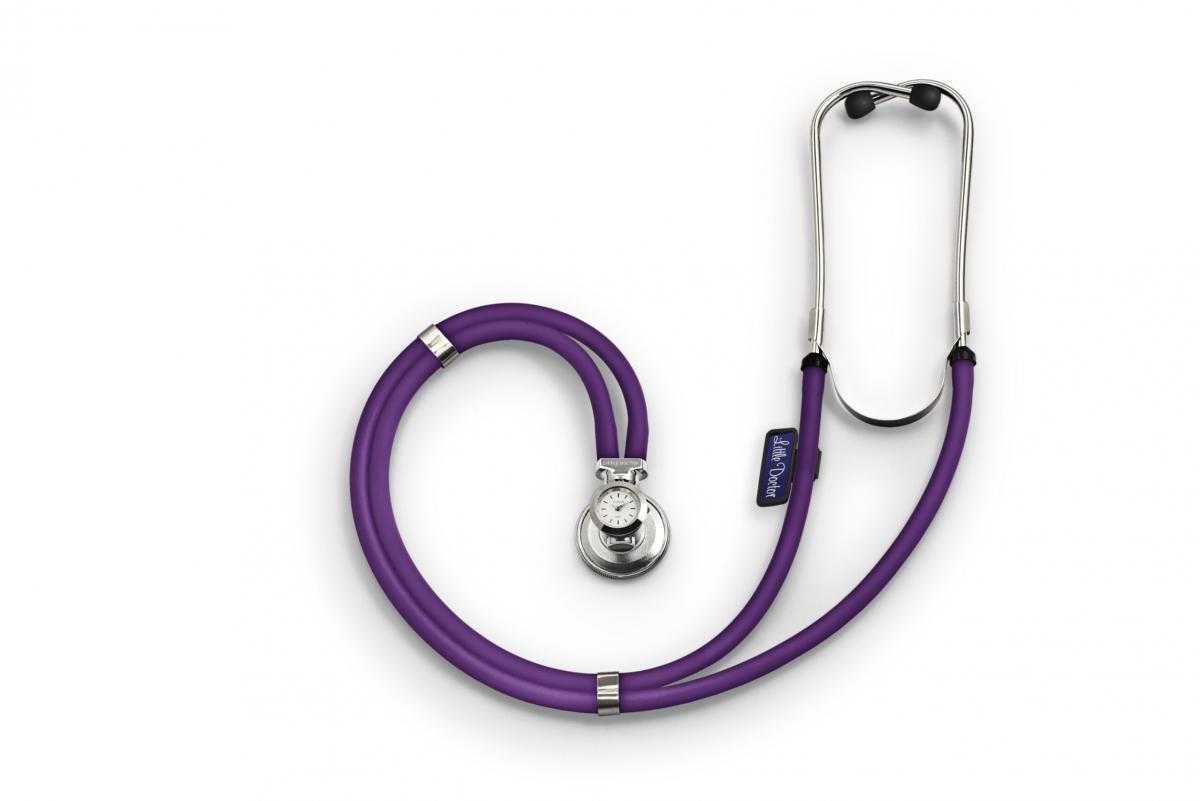 стет LD-SteTime 56 см c часами С ХАРАКТЕРИСТИКАМИ (сиреневый)