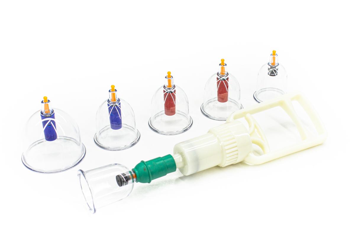 Банки вакуумные с вакууматором YS-0006